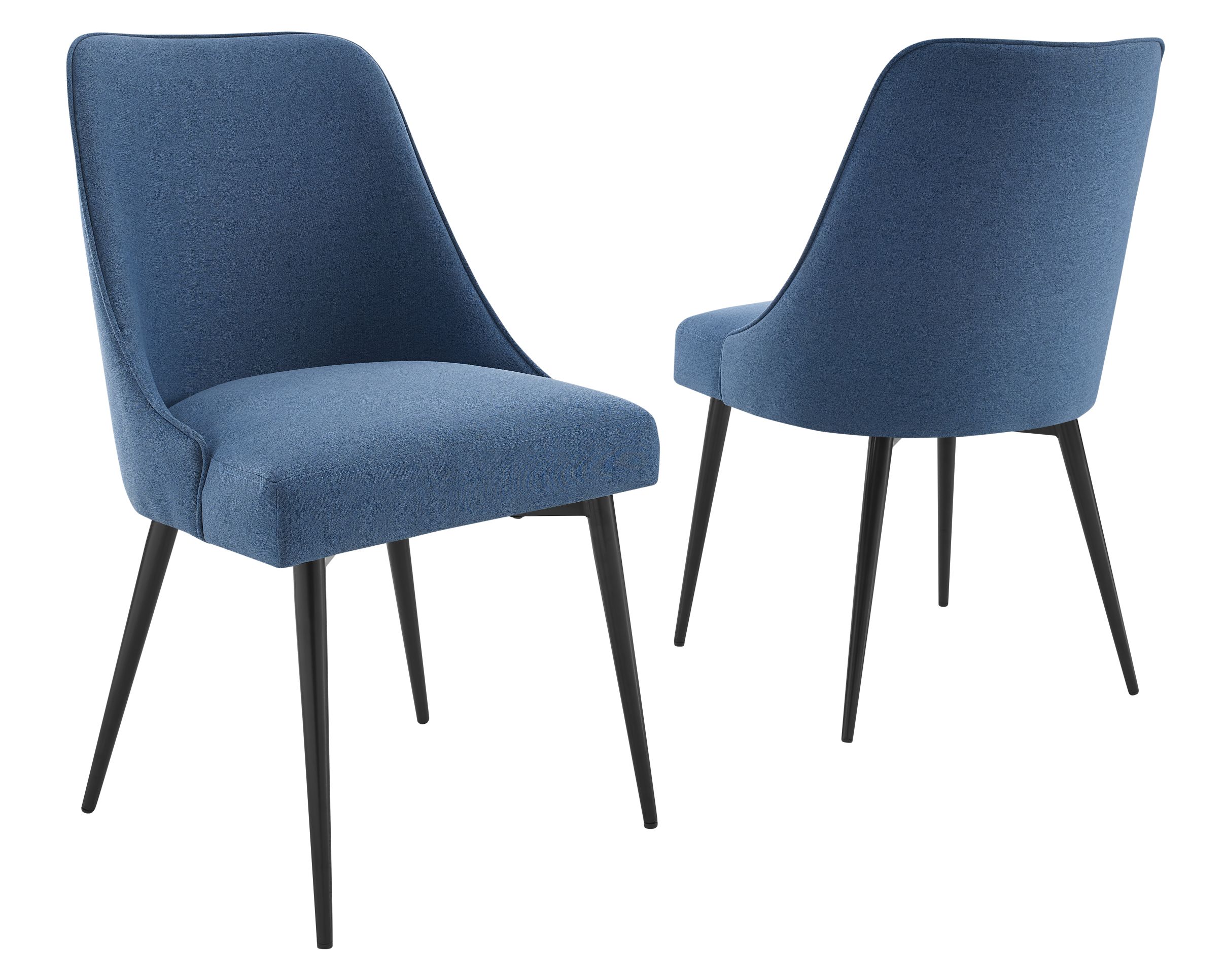 Colfax Side Chair Blue - set of 2